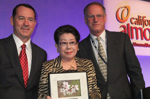 Toshiko Satake and the board members